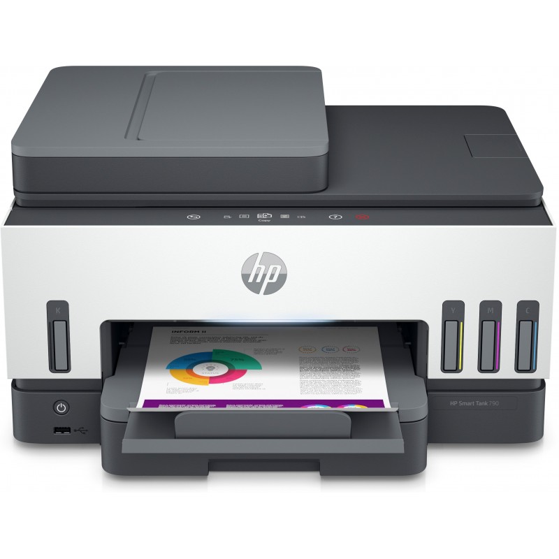 HP SMART TANK COLOR 790 MFP HOME A4 (23/22 PPM) ADF WI-FI