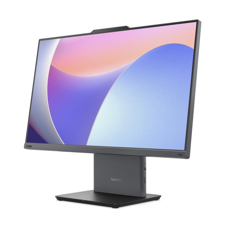 PC AIO LENOVO 23.8' THINKCENTRE NEO 50A I5-13420H UHD GRAPHICS 16GB 512GB SSD FHD W11P CINZA - Imagem 3