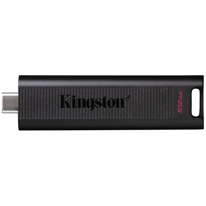 PEN DRIVE 512GB KINGSTON DATA TRAVELER MAX 1000R/900W USB-C PRETA - Imagem 2