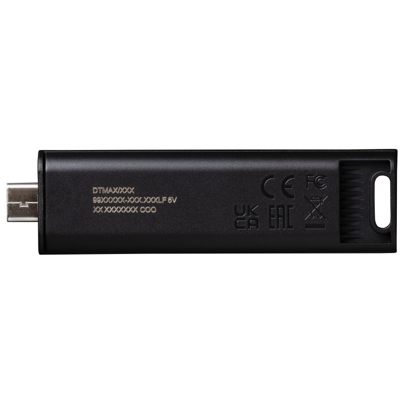PEN DRIVE 512GB KINGSTON DATA TRAVELER MAX 1000R/900W USB-C PRETA