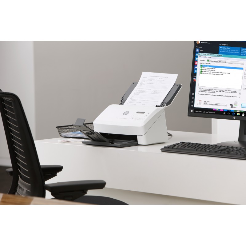 SCANNER SCANJET HP MONO 7000 S3 SFP ENTERPRISE A4 (75 PPM) ADF USB - Imagem 4